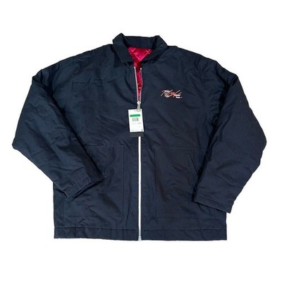 Nike Jordan Flight Heritage Reversible Jacket Black Red (DJ0238-010) Men Sz XL