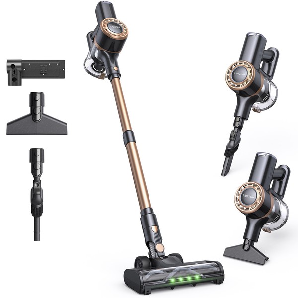 Lubluelu Kabellos Akku Staubsauger 40000Pa / 45Min Selbststehend Staubsauger NEU-image