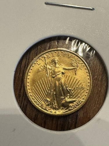 1996 1/10 oz American Gold Eagle Coin (BU) $5 Gold Coin