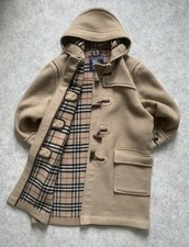 Burberry Vintage Beige Duffle Coat Unisex Siz...