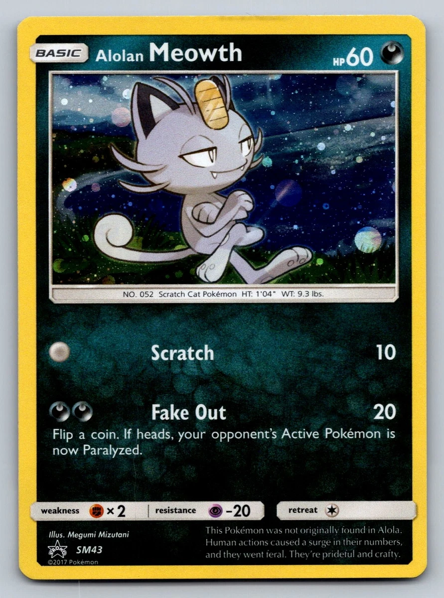 alolan meowth pokemon card value Alolan Meowth Pokémon TCG Cards for sale