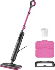 Steam Mop Powerful Cleaner,15s Fast Heat-Up,Chemical-Free Washable Pads, 3 Modes