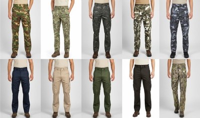 Combat Trouser Army Military BDU Camo DPM MTP M65 Style Tactical Cargo Work Pant