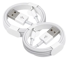 Paquete de 2 cables de carga súper rápidos y resistentes para iphone 14 13 12 11