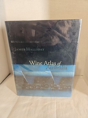 James Halliday: Wine Atlas Of Australia, Book Regions Map  - Hardcover ~ NEW 