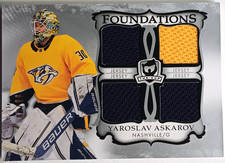2023-24 UD The Cup Foundations Yaroslav Askarov /99 Predators Sharks