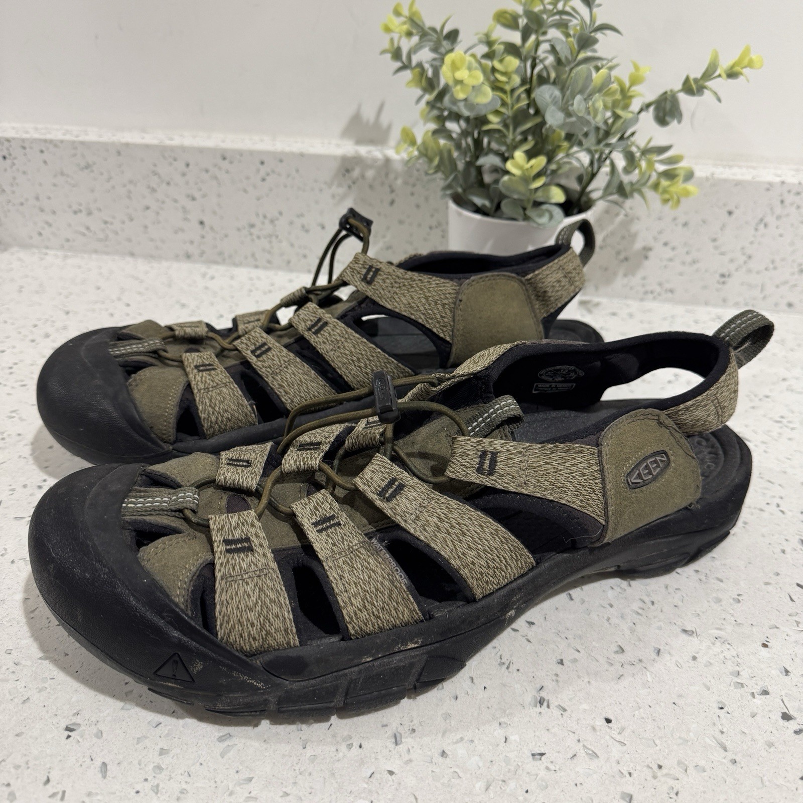 Sandali sportivi uomo Keen Newport H2 taglia 13 impermeabili