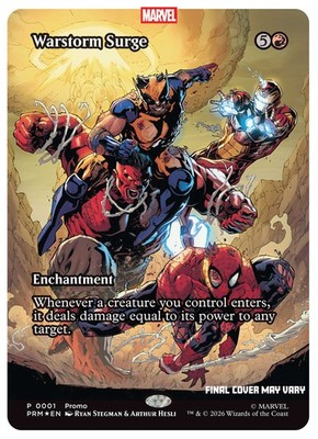 Avengers Armageddon #1 Ryan Stegman Magic The Gathering Variant 6/10/26