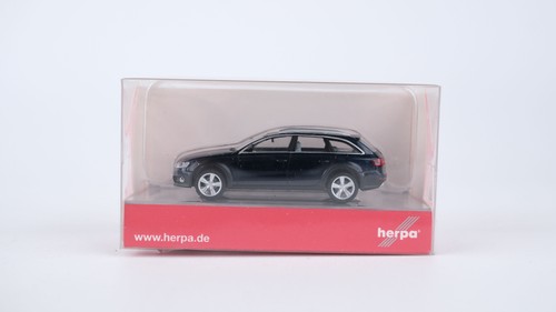 Herpa H0 034241 Audi A4 Combi negro | Zustand: Gebraucht