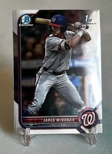 Jared McKenzie 2022 Bowman Draft Chrome 1st #BDC-5 Washington Nationals