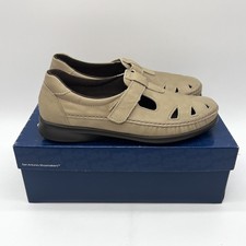 SAS Shoes Women’s Size 9.5 N Slip On Roamer Sage Tan Brand New In Box USA Made