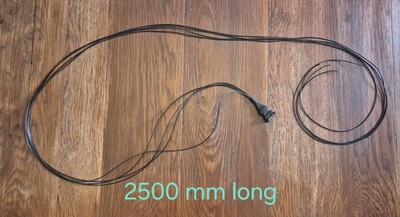 4 Pin TE/AMP/TYCO Junior Power Timer Automotive Female Connector 2500 mm Cables