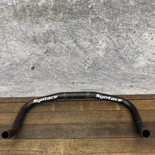 Syntace Stratos M Bullhorn Base Bar Handlebar 26mm Clamp Black Alloy 250g 26