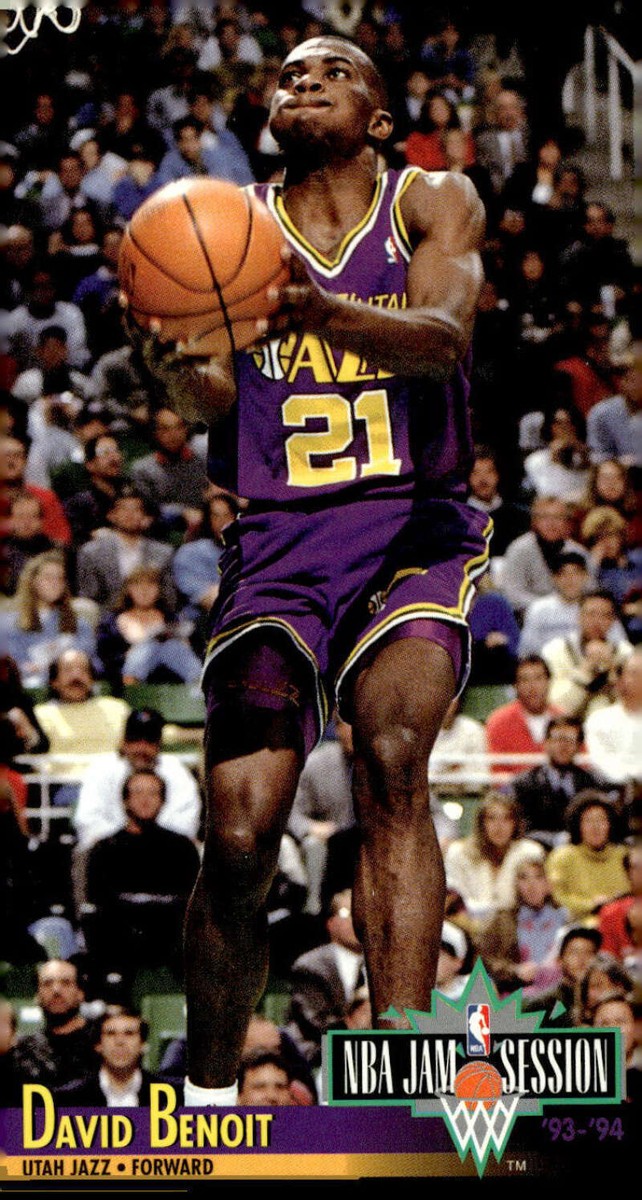 David Benoit 1993-94 Fleer Jam Session #221 NBA Jazz ID:120804 | eBay