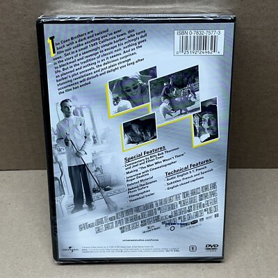 The Man Who Wasn't There w/Billy Bob Thornton (DVD) NEW Sealed