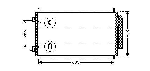 HD5214D AVA Condenser FIT HONDA CR-V (2007) 2.2 I-CTDI