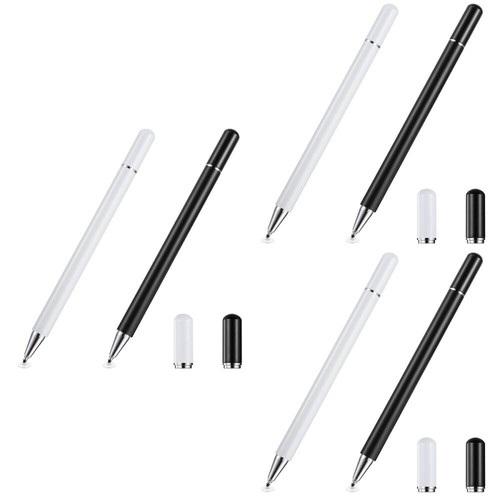 3 Pack Doppelköpfiger Stift Schreibstift Für Tabletts Universeller Eingabestift - Zdjęcie 6 z 12