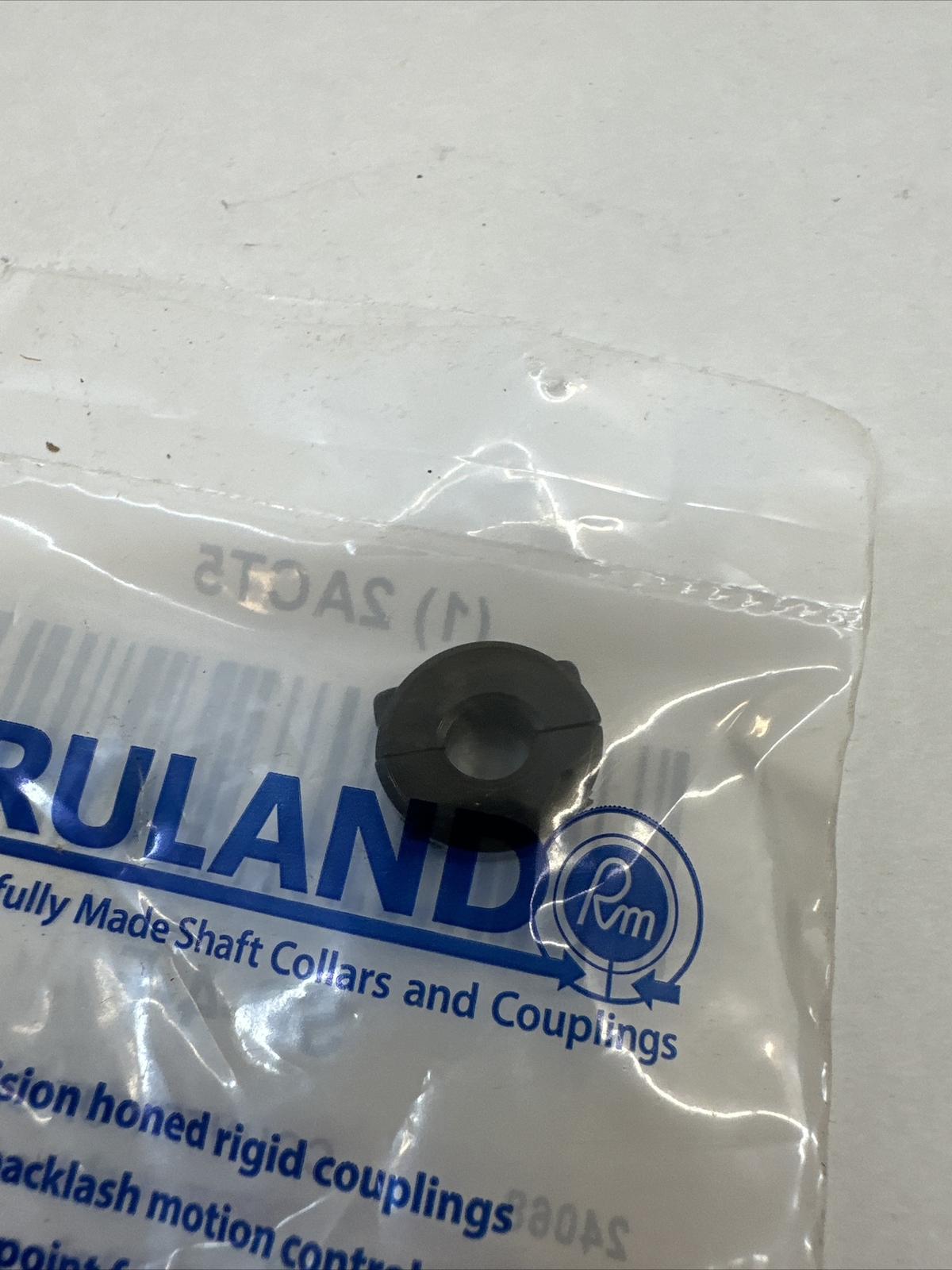 Ruland Sp-4-F Shaft Collar,Clamp,2Pc,1/4 In,Steel