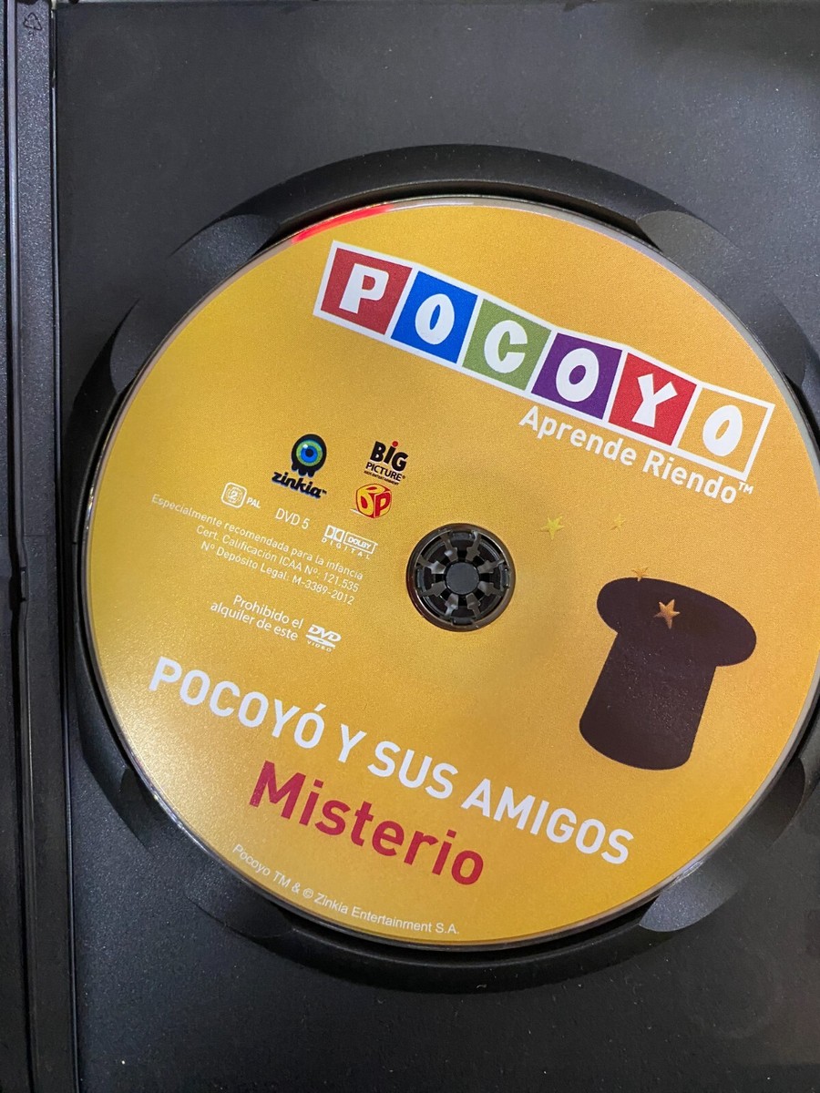 Pocoyo Learns While Laughing DVD Pocoyo And His Friends