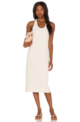 vince ribbed racerback dress Vince Rib Tank Dress