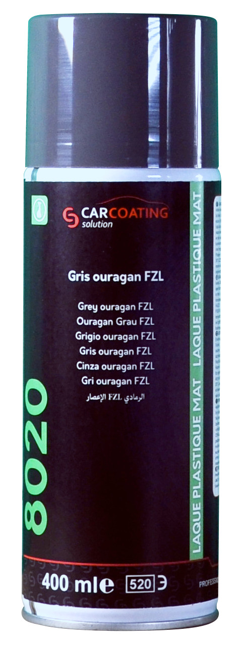 Peinture Peugeot Citroen Gris Ouragan FZL mat C-8020 en pot de 400ml