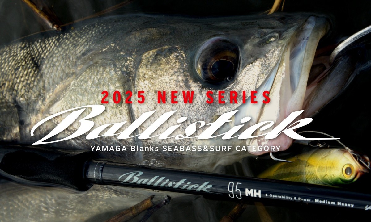 Yamaga Blanks New Ballistick Seabass Surf Series Rods 76M-XH/B **US  SELLER**