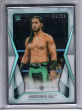 2020 Topps WWE Transcendent Collection MUSTAFA ALI #29 Silver Framed 06/50
