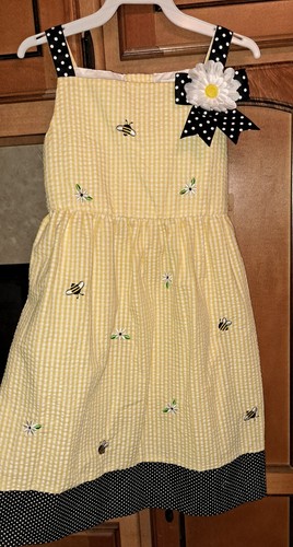 3-Girls Precious Searsucker Dresses All NWT FROM BELK ALL SIZE 6 - Picture 9 of 10