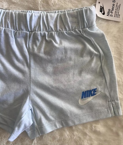 NIKE Little Girl's Logo Tank Top and Shorts Outfit, 2-piece set - Picture 5 of 8