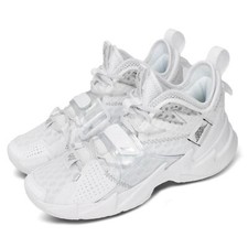 Nike Jordan Why Not Zer0.3 GS White Metallic Silver Kid Women Shoes CD5804-103