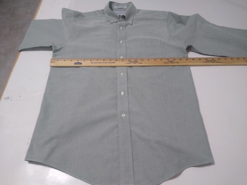 L.L.Bean wrinkle resistant casual twill button down shirt men's size 15/34 - Picture 8 of 17