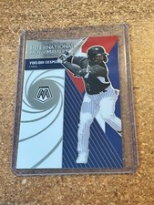 2021 Panini Mosaic Baseball International Men of Mastery # IM9 Yoelqui Cespedes