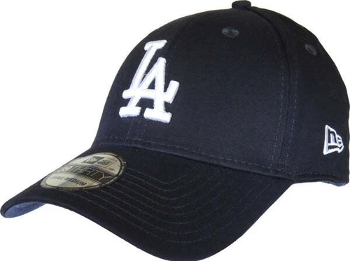Los Angeles Dodgers New Era 39Thirty League Basic Navy Stretch Fit Baseball Cap