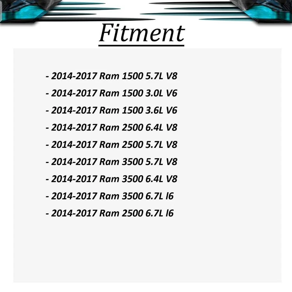 gpd. Kit de junta tórica y sistema de aire acondicionado para 1500 Ram 2014 2015 2016 2017 Foto 2 de 3