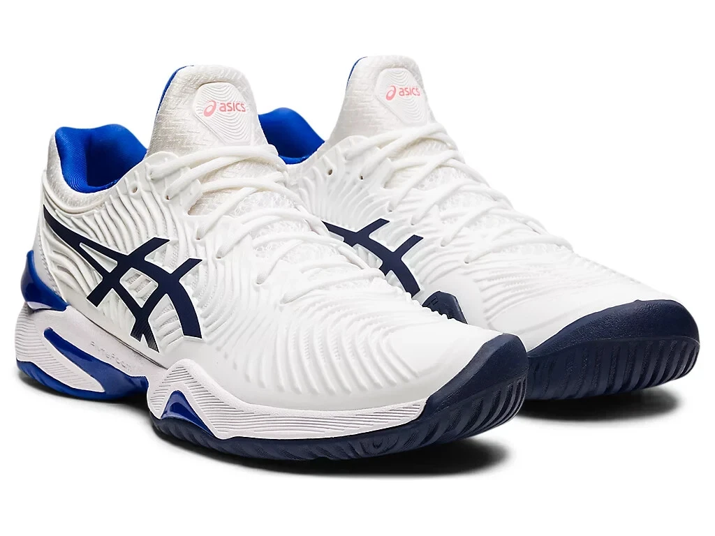 ASICS COURT FF 2 White/Lapis Lazuli Blue Women's Tennis Shoes