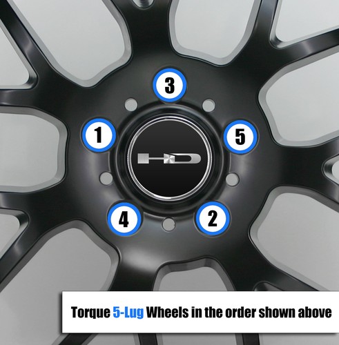 NEW 12mm x 1.5mm Black Small Diameter 7-Spline Tuner Lug Nuts Kit ( 20pc w Key ) - Picture 9 of 11
