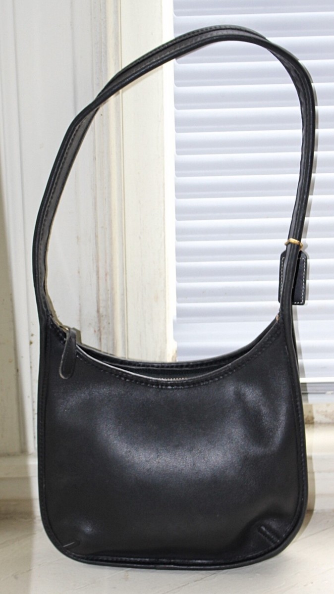 ◎vintage◎COACH Mini Body Bag BLACK VINTAGE COACH / OLD COACH CLASSIC SHOULDER BAG 9170 LEGACY