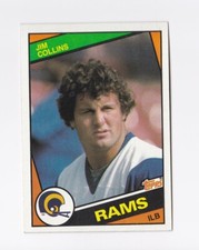 1984 Topps #278 Jim Collins Los Angeles Rams Syracuse