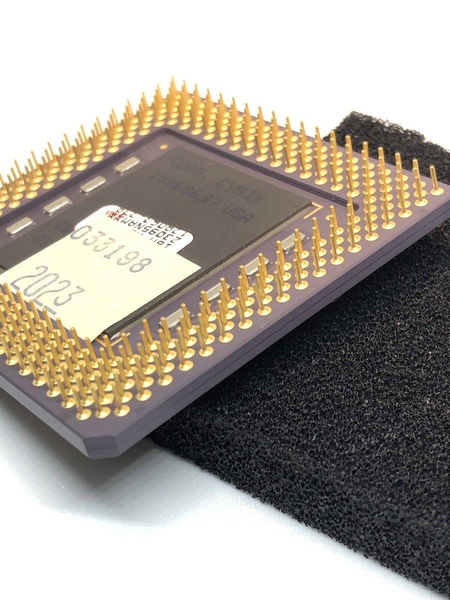 IBM 6x86MX PR200 IBM 26x86MX-BVAPR200GC 2.5 x 66 Vintage