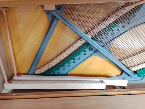 Klavier Fa. H. Haegele aus Aalen, guter Zustand mit Klavierhocker - Bild 15 von 16