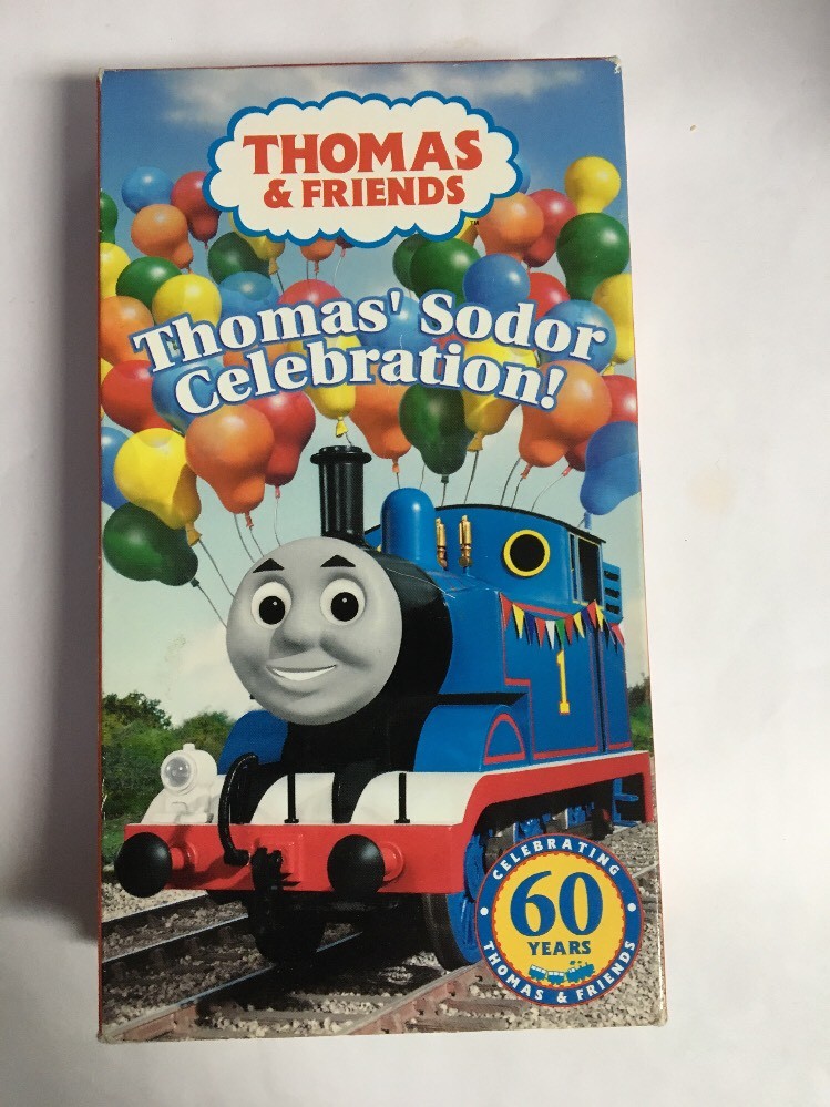 Thomas The Tank Engine Friends Sodor Celebration Vhs Video Tape Train