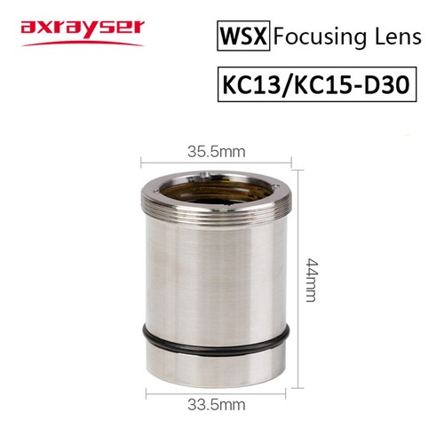 Objectif original Focusing Collimation avec support F100/150/200 pour tête laser WSX - Photo 4/6