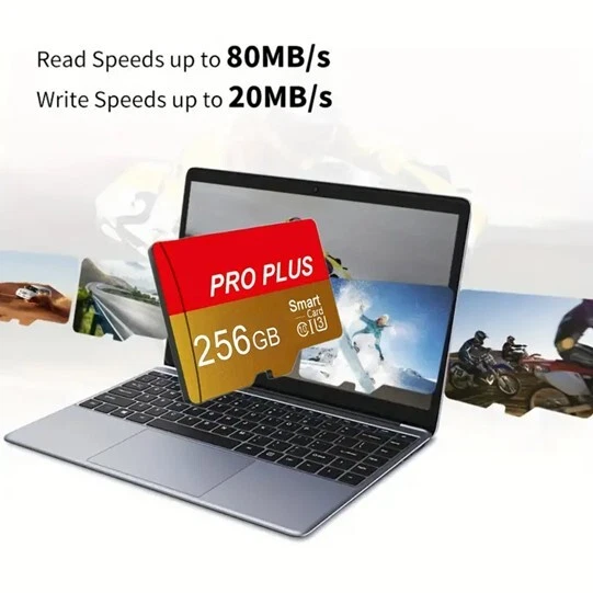 Pro Plus MicroSD Card, High Speed Flash Micro TF/SD Card - Image 2 of 4