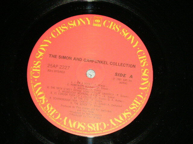 SIMMON & GARFUNKEL Japan 1981 25AP-2227 NM LP+Obi+Portraits SIMMON & GARFUNKEL Japan 1981 25AP-2227 NM LP+Obi+Portraits