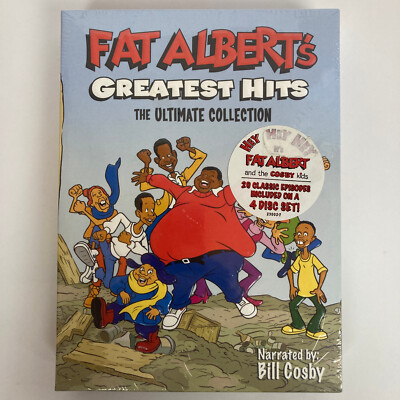 FAT ALBERT S GREATEST HITS The Ultimate Collection DVD 2004 4-Disc Set SEALED