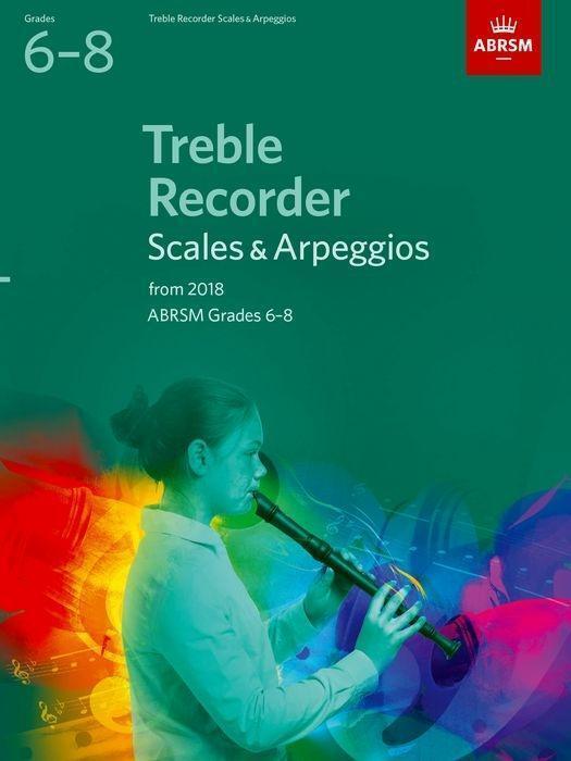 Thumbnail - Treble Recorder Scales And Arpeggios | Grades 6-8 From 2018 | Abrsm |