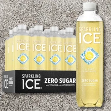 Sparkling Ice, Classic Lemonade Water, Zero Sugar Flavored Water,...