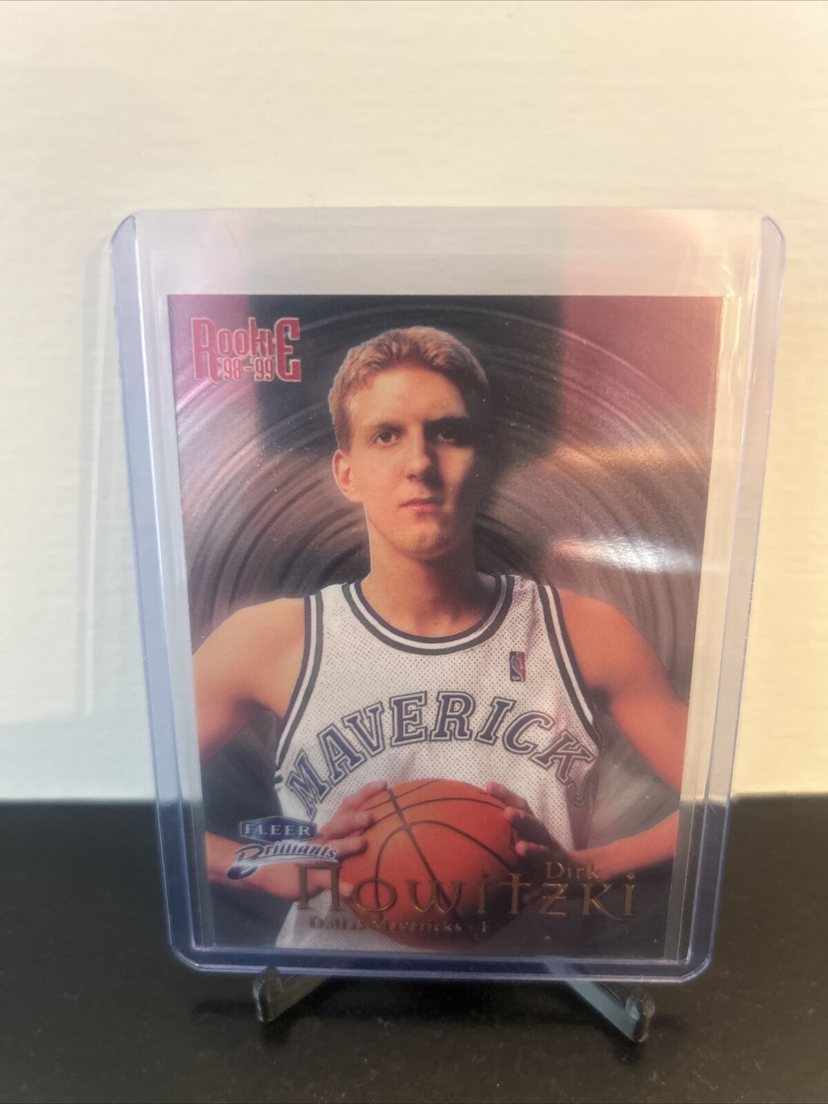 1998-99 Fleer Brilliants 109 Dirk Nowitzki Rookie Card
