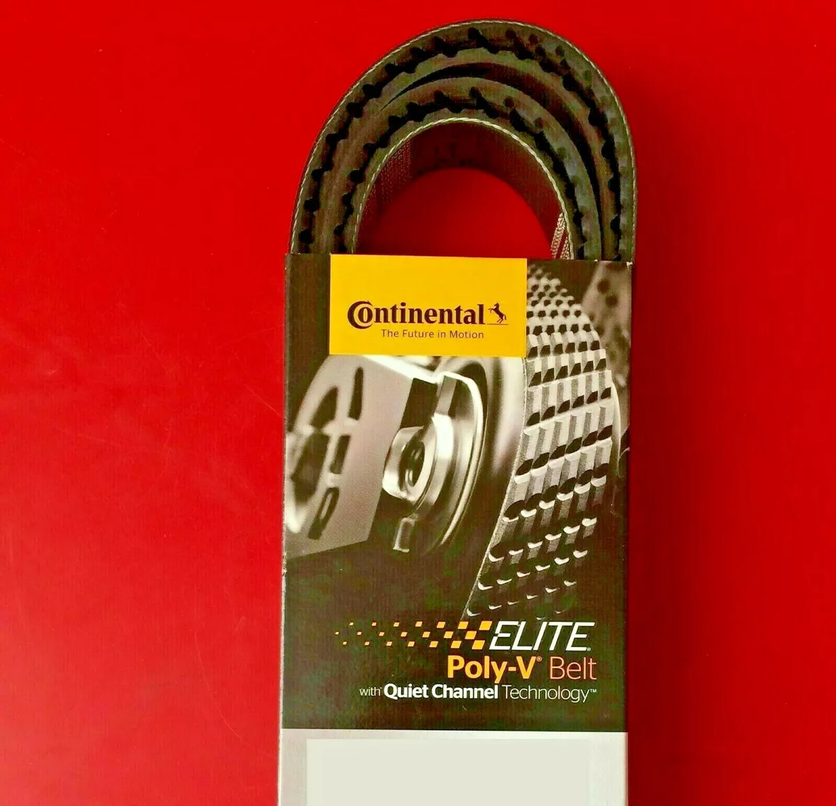 Continental elite cheap serpentine belt