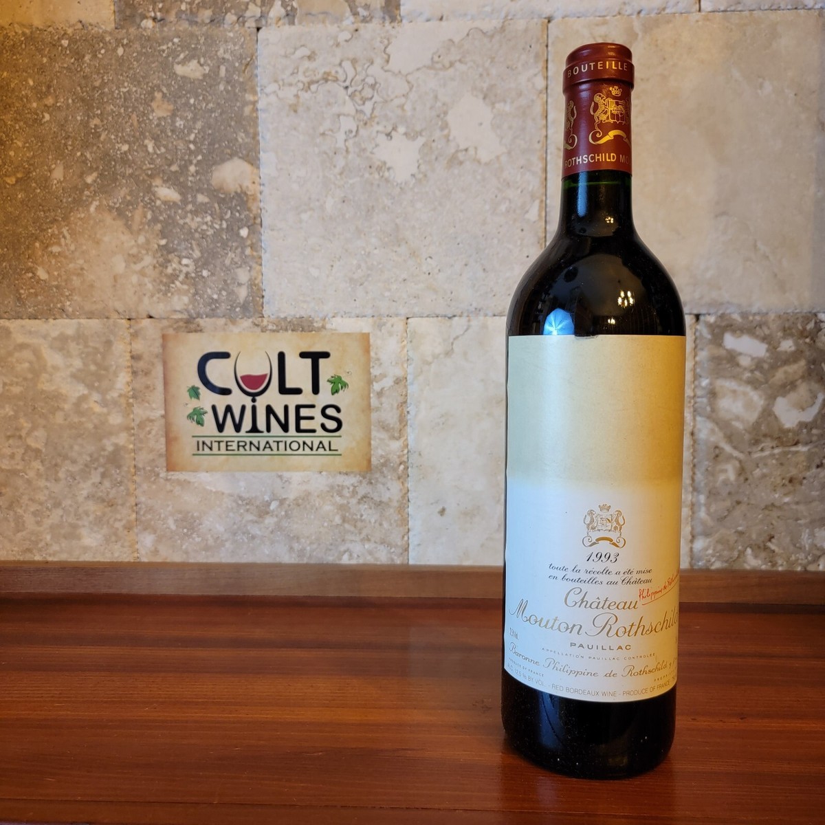 1993 Second Vin de Mouton Rothschild RP 90 pts! 1993 Chateau